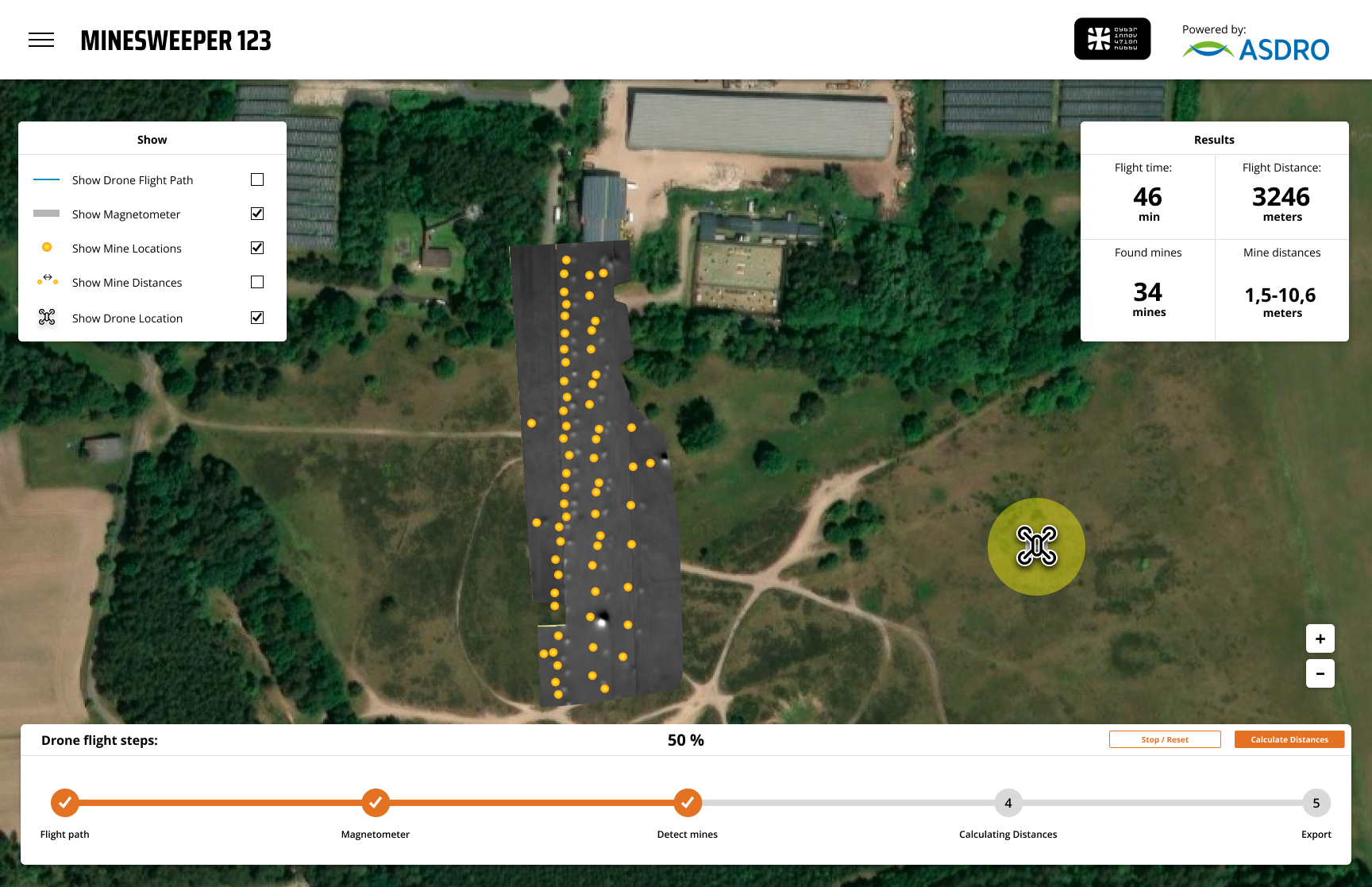 Minesweeper workflow step 04: Detect Mines