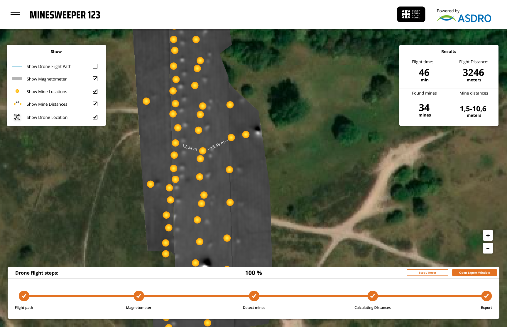 Minesweeper workflow step 05: Calculate Distances